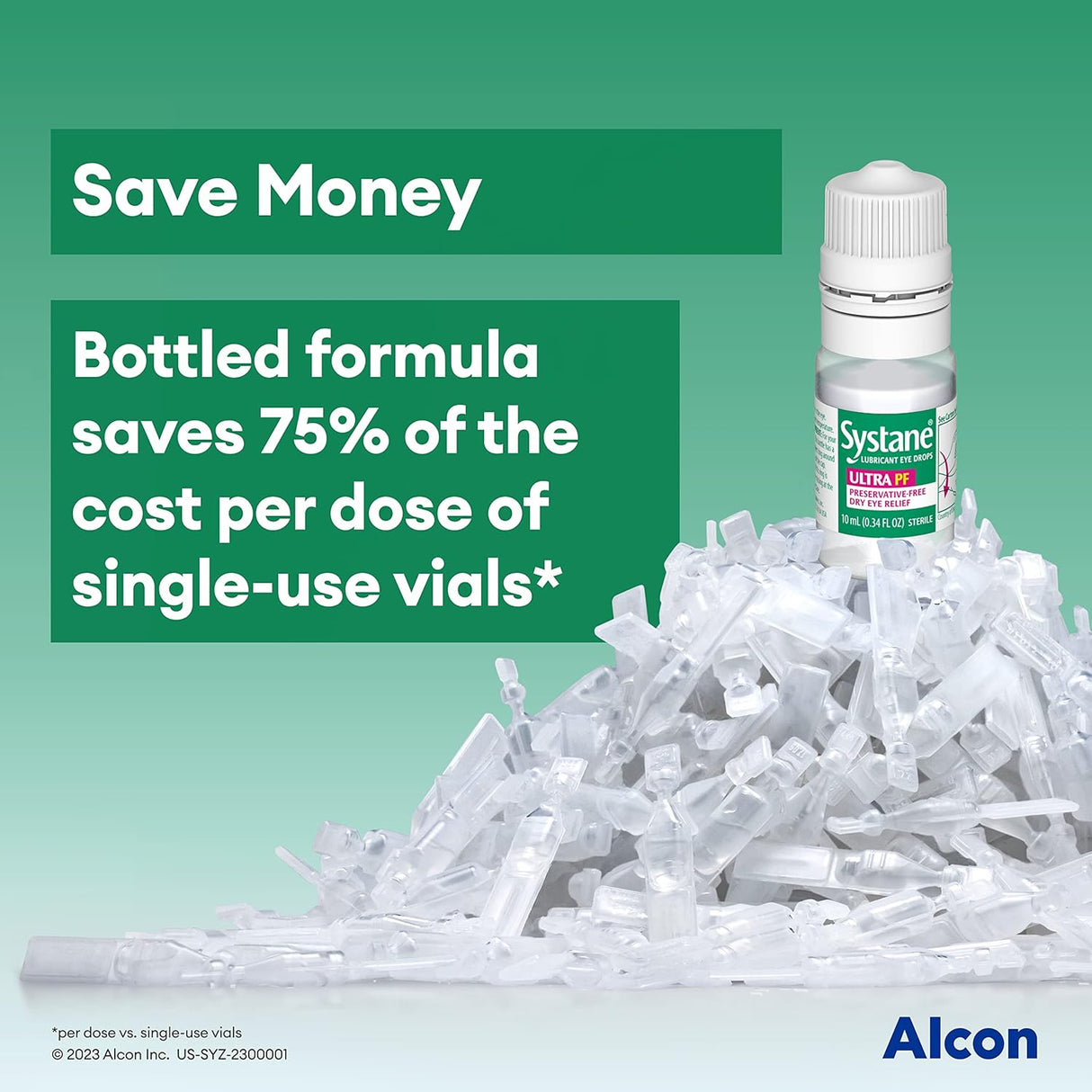 Gotas para los ojos Ultra PF sin conservantes 0.3 fl oz