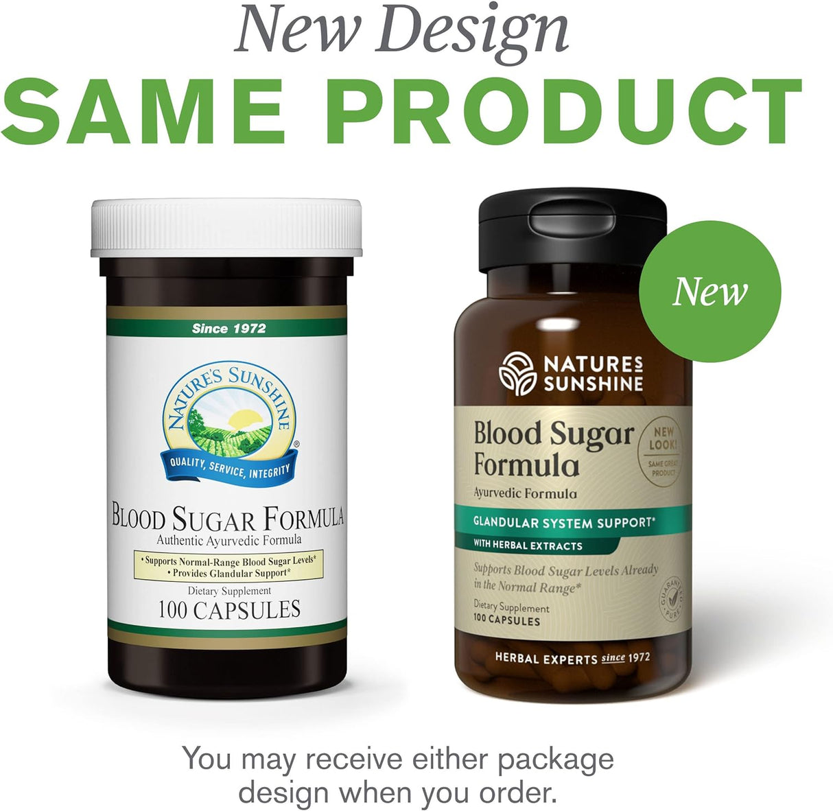 Suplementos control de Glucosa en Sangre, 100 cápsulas