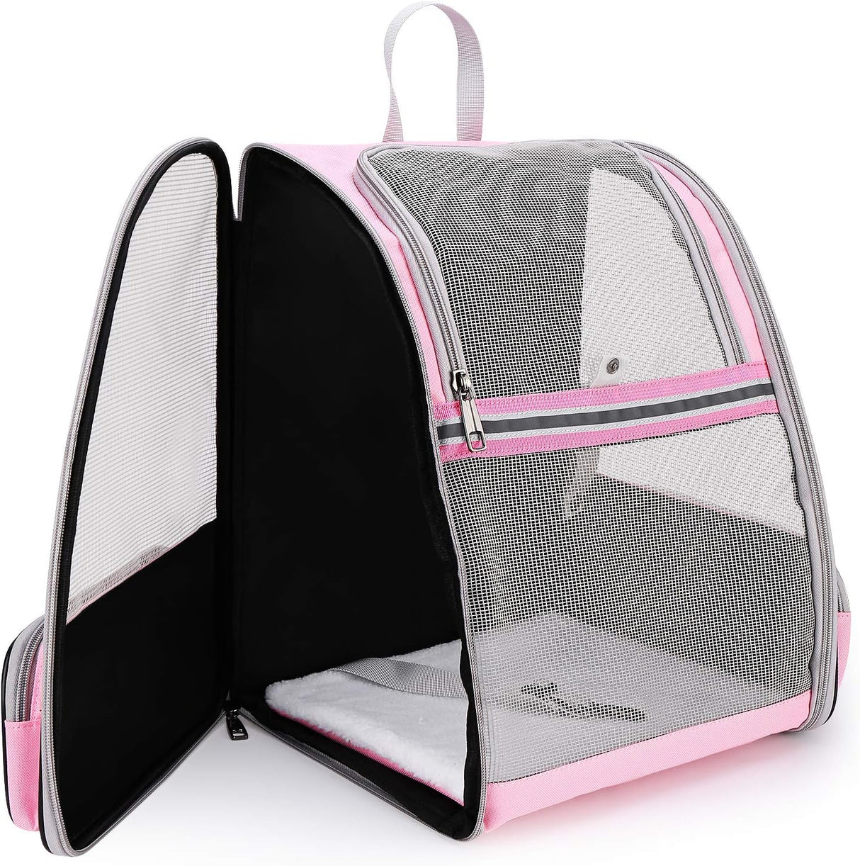 Mochila para mascotas malla totalmente ventilada