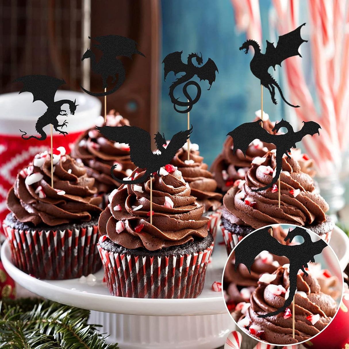 Decoración Fiesta Dragón Halloween - Set Decorativo Cumpleaños