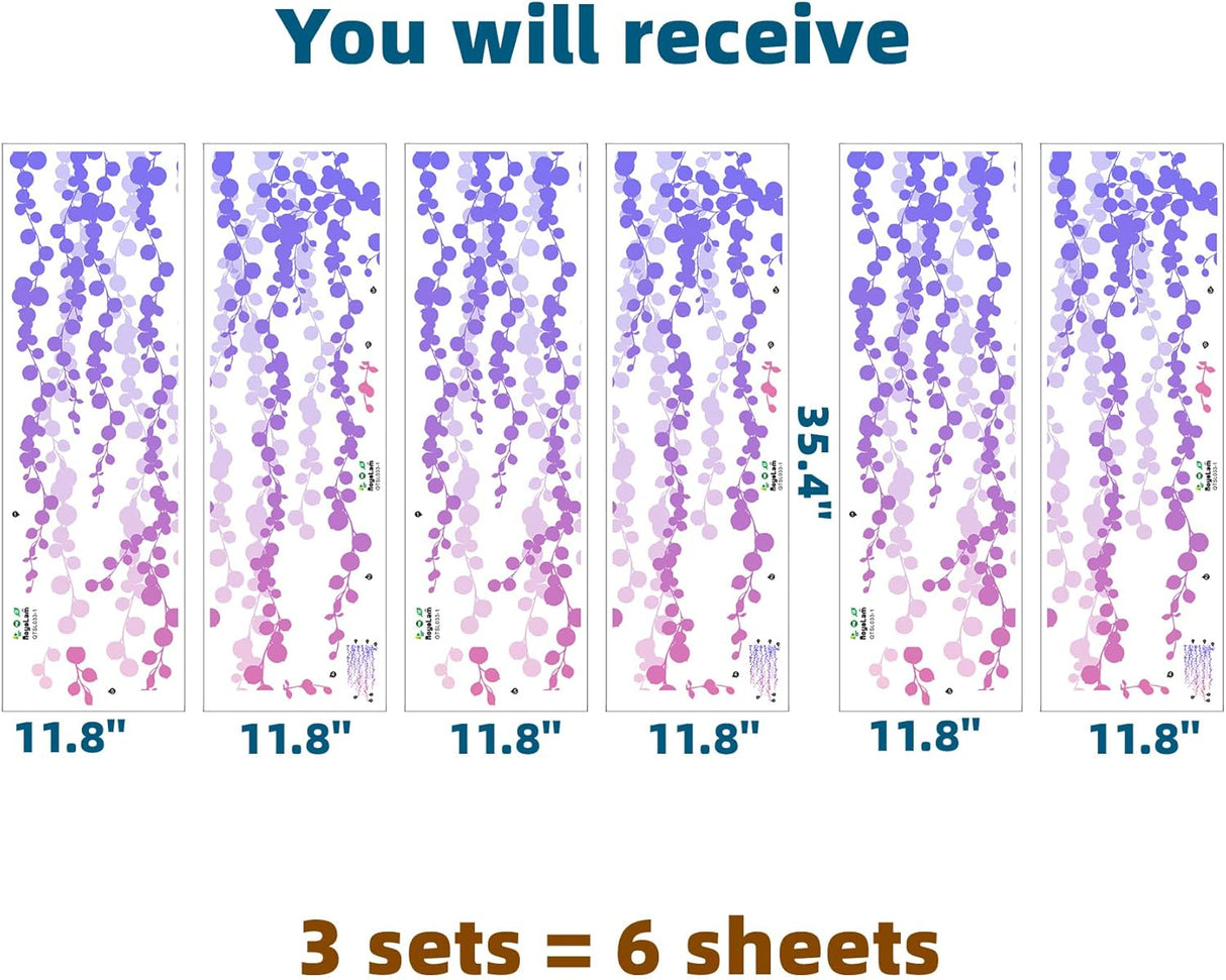 Vinilo Decorativo Plantas Suculentas - Adhesivo PVC 3 Sets