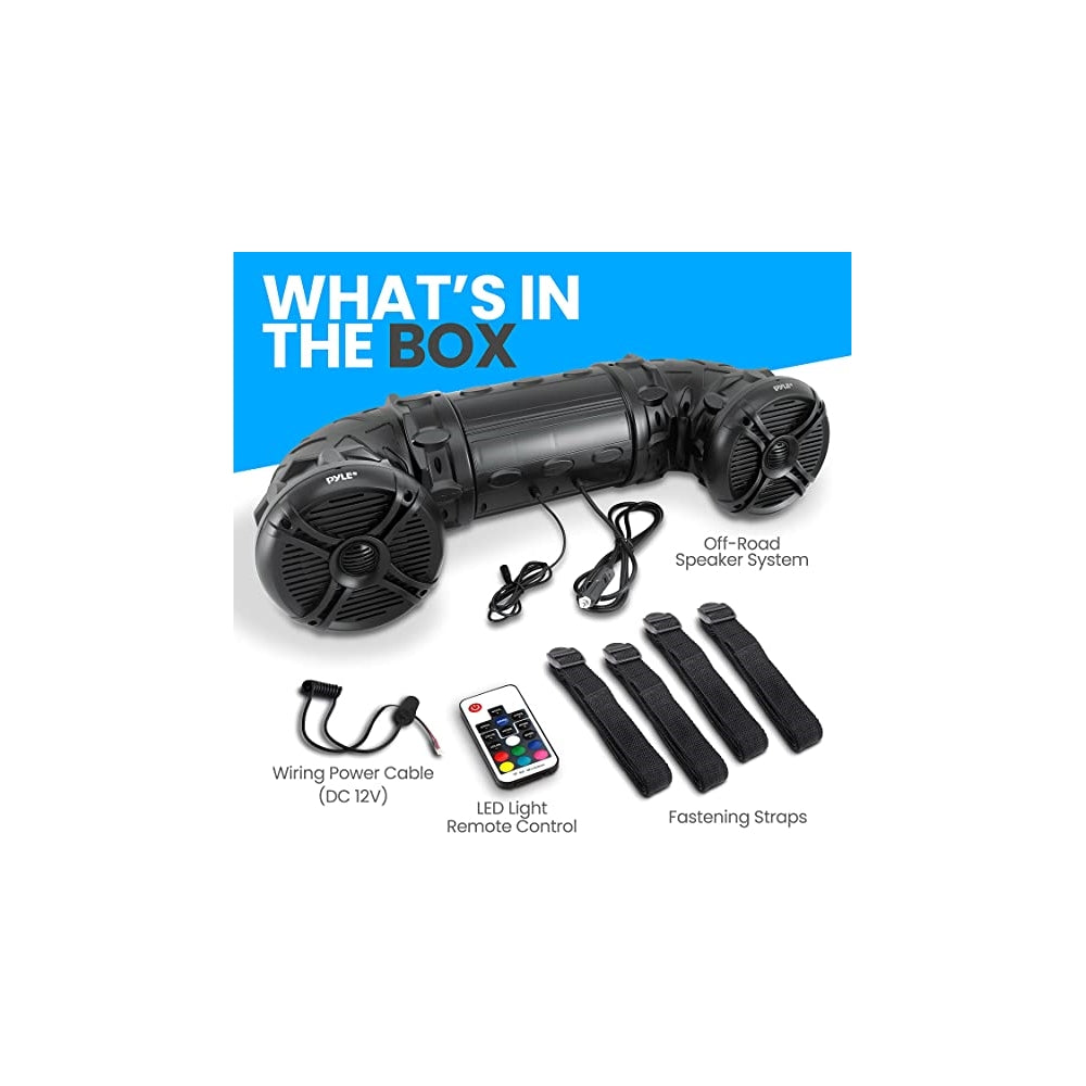 Parlantes marinos motorizados PYLE PLATV65BT