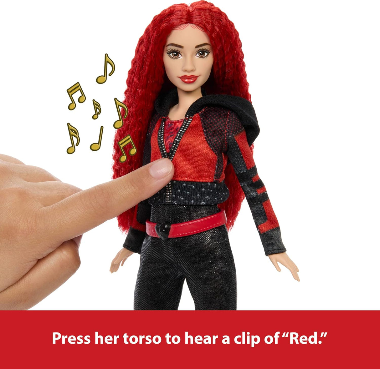 Muñeca Descendientes de Disney, Mattel, canta Seeing Red