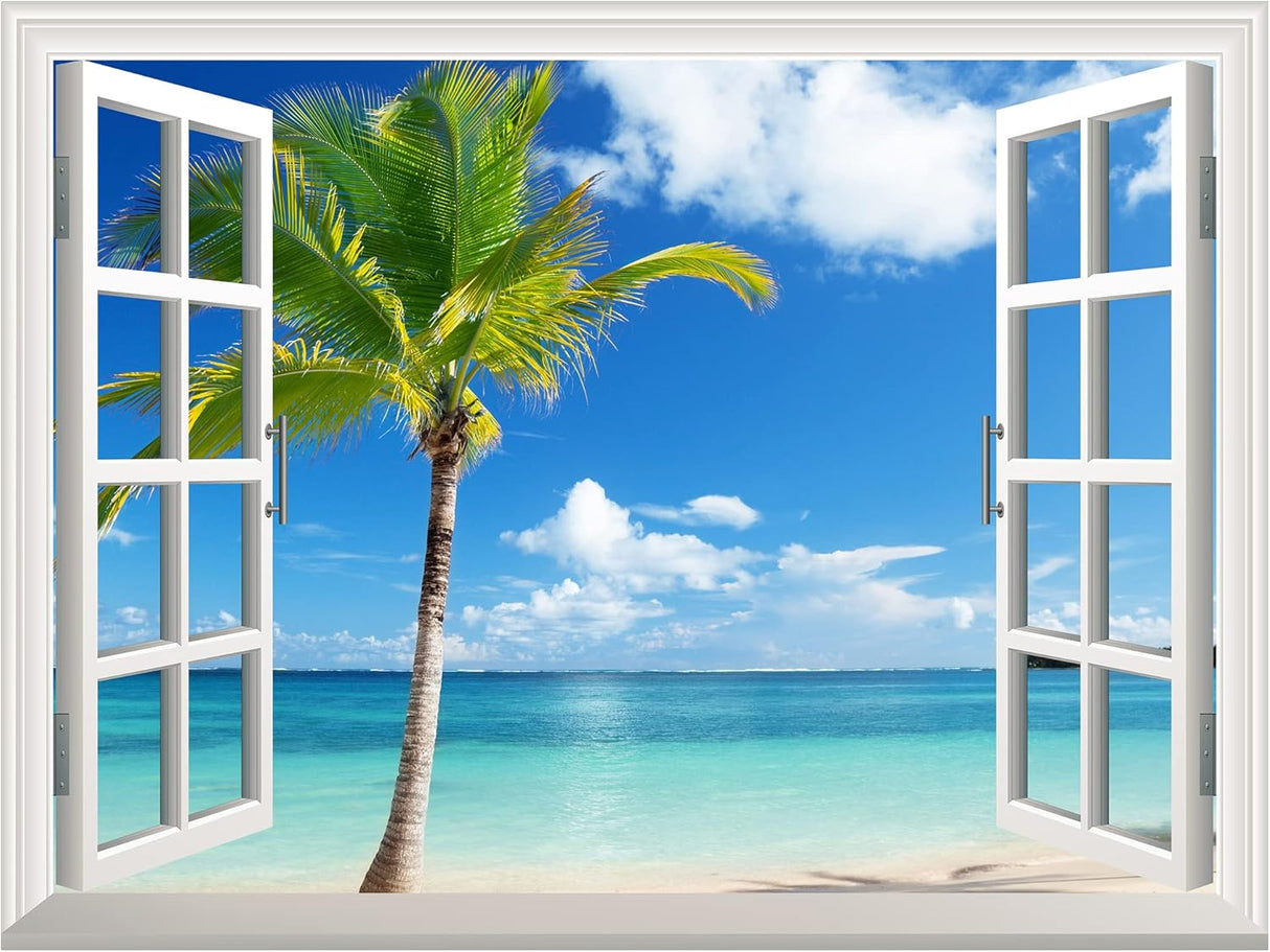 Mural para pared, extraíble, diseño de río