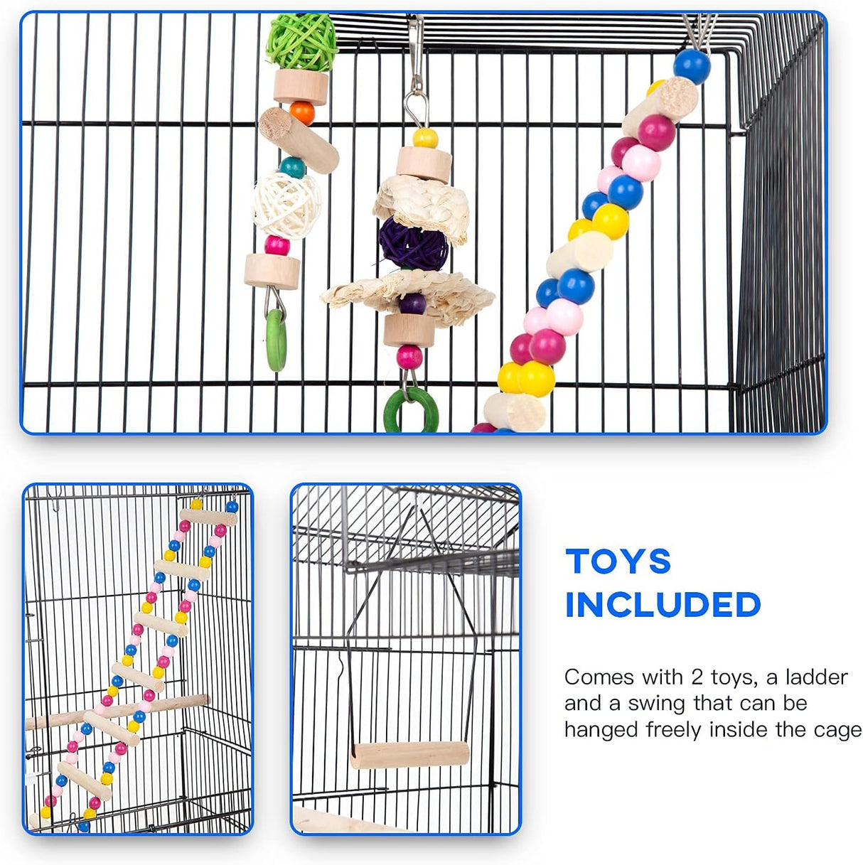 Cubierta de techo de 39 pulgadas accesorios de jaulas BestPet