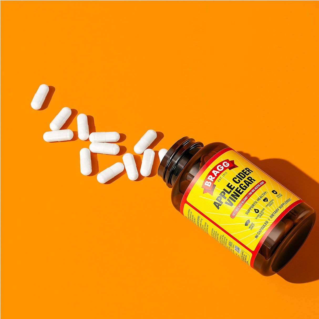 Cápsulas de vinagre de sidra Vitamina D3 y zinc control peso