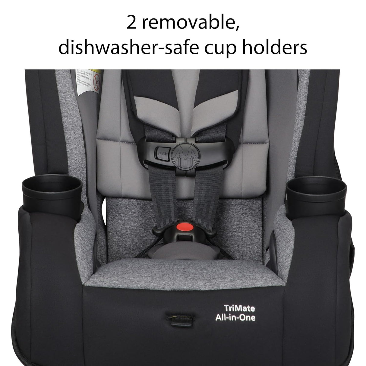 Asiento convertible todo en uno orientación hacia adelante