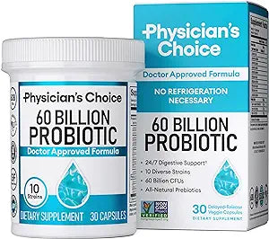 Probióticos 60 Mil Millones CFU - Physician's Choice - 30ct
