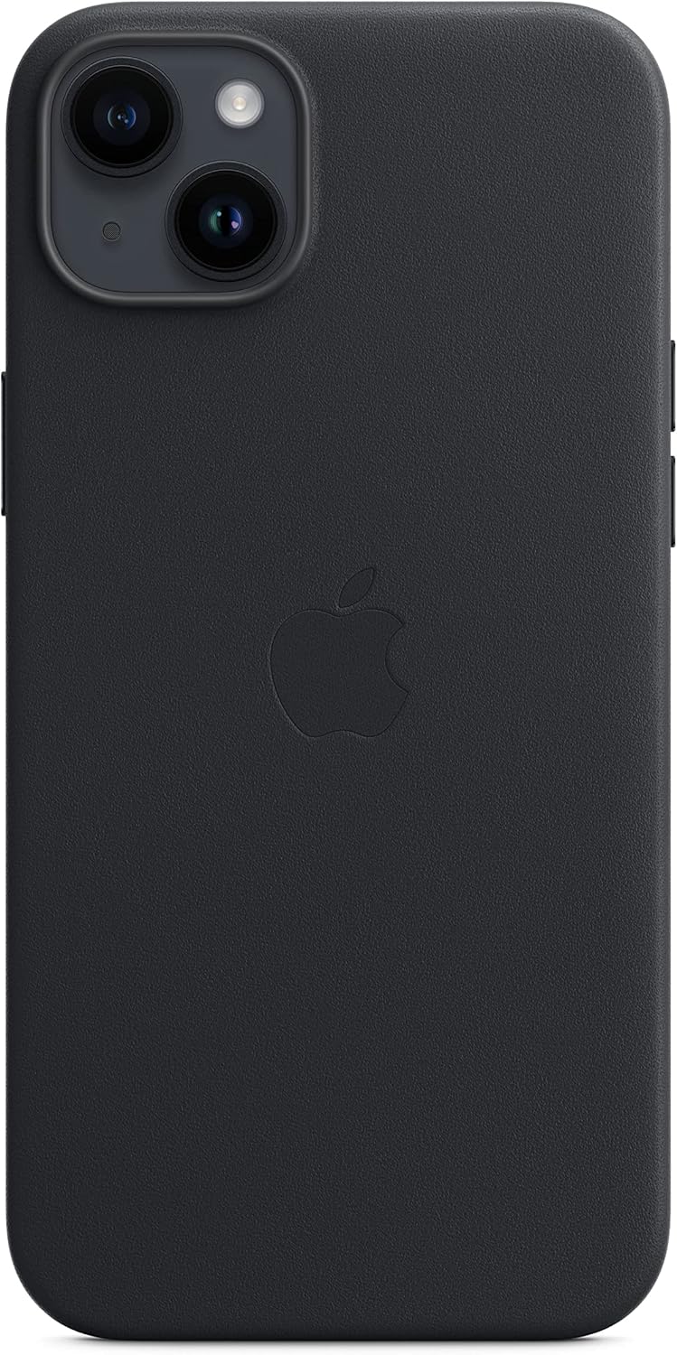 Apple Funda de cuero para iPhone 14 Plus con MagSafe - Midnight