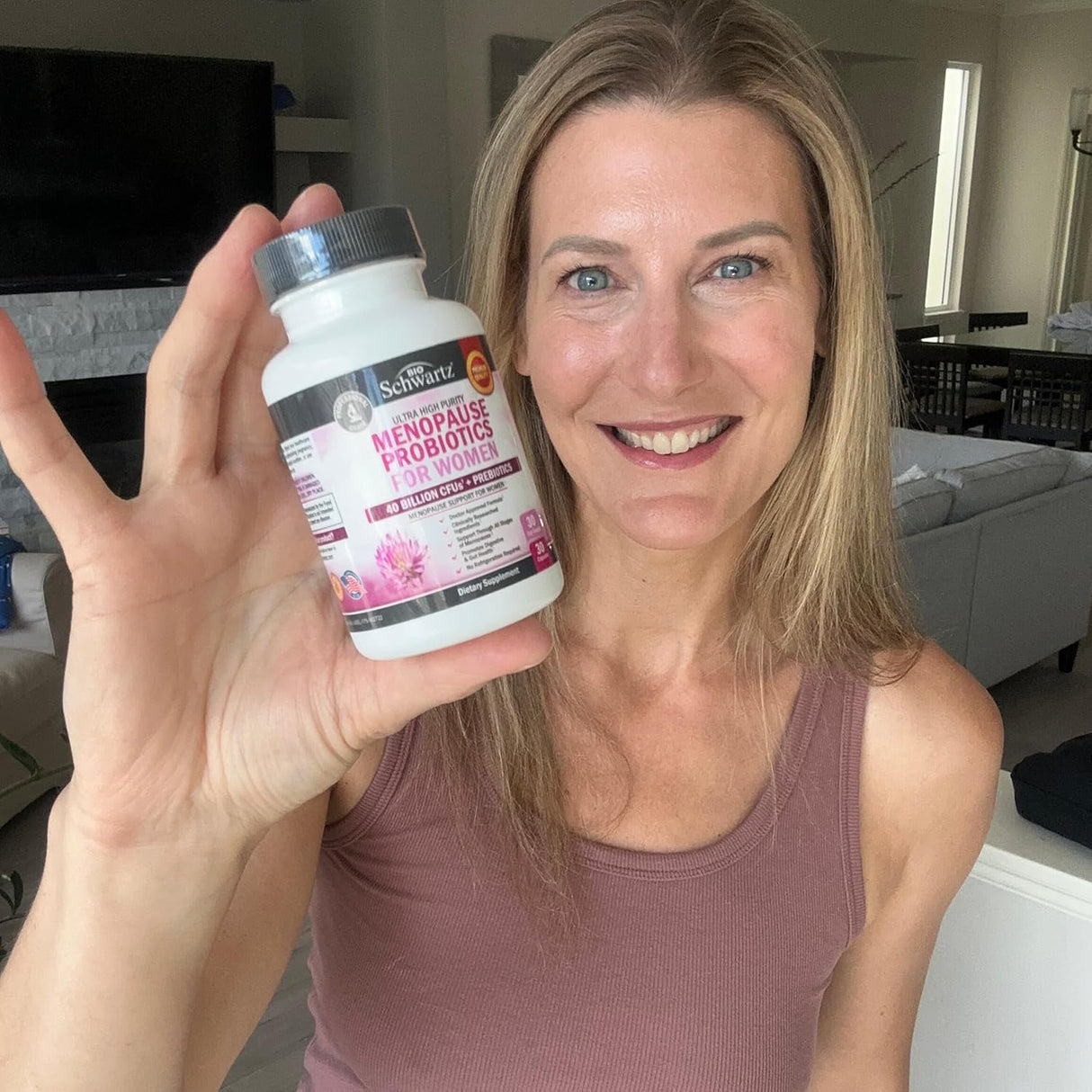 Probióticos de apoyo para la menopausia para mujeres