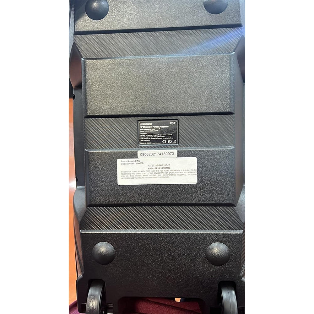 Parlantes  portátil Bluetooth de 800 W PYLE-PRO PPHP121WMB