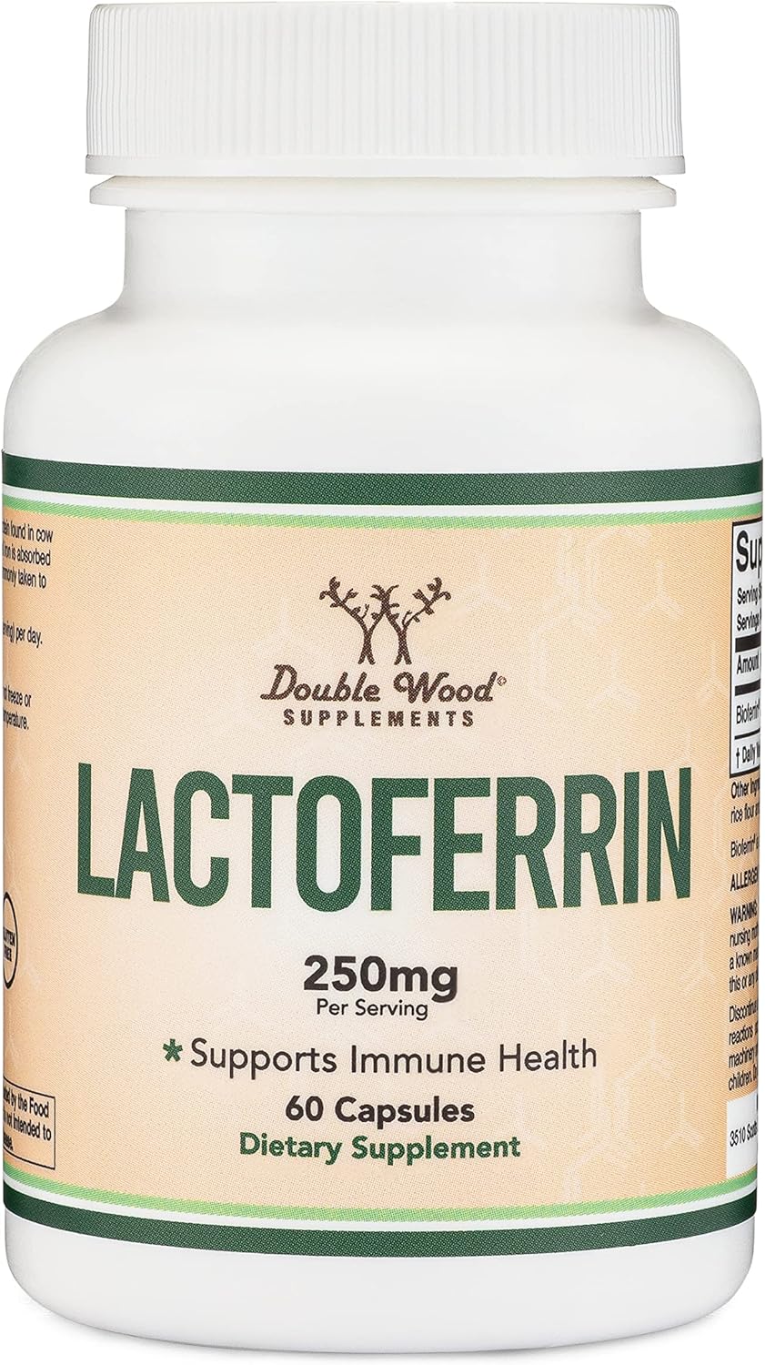 Suplemento lactoferrina 250 mg por porción (60 cápsulas)