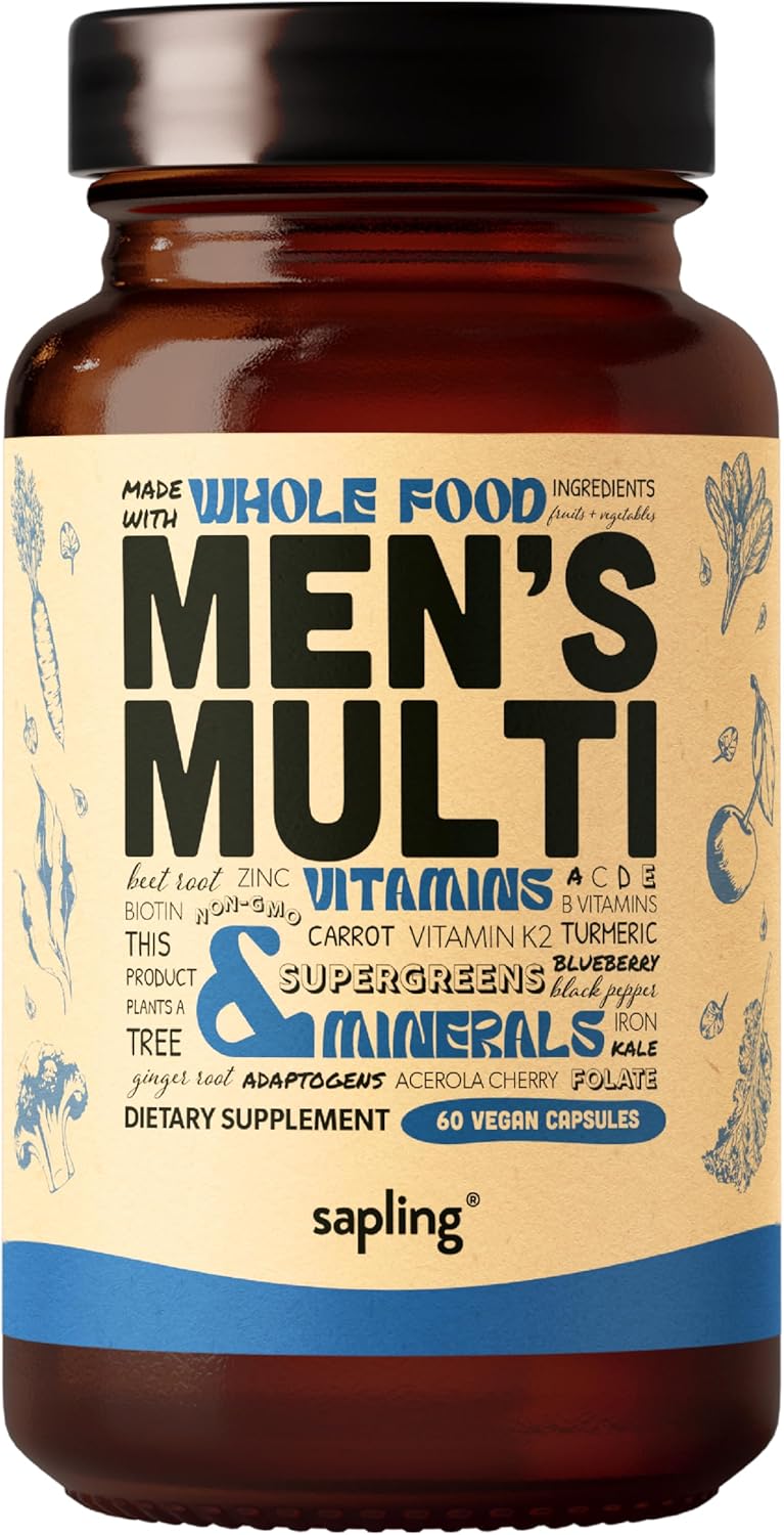Multivitamínico para Hombres, B Complejo Methylado, 60 Cápsulas