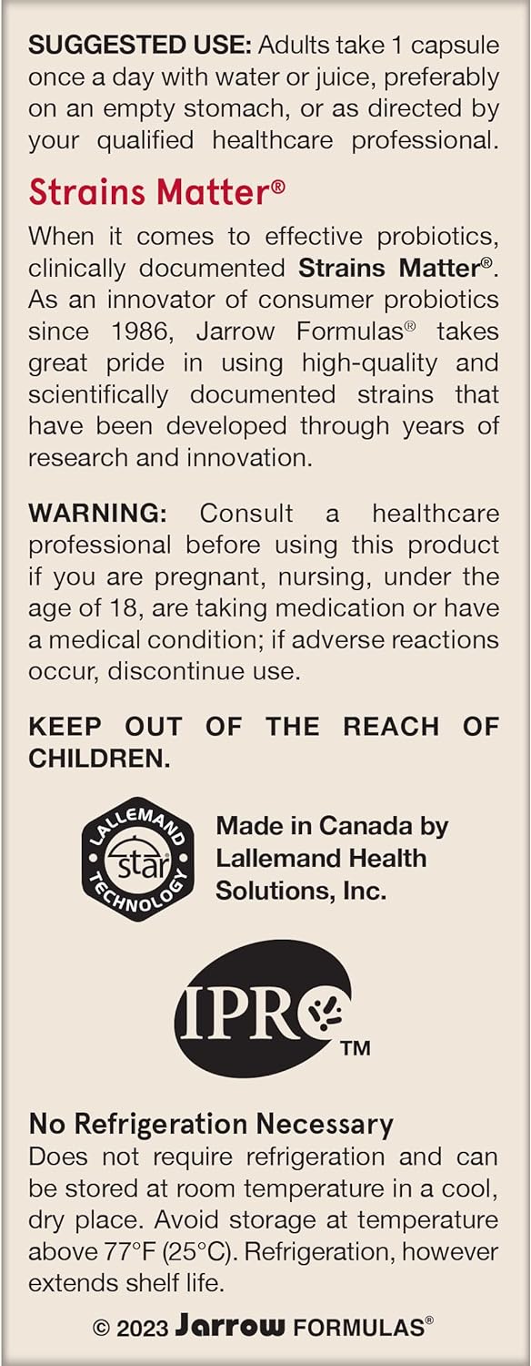 Probióticos Jarro-Dophilus EPS de 25 mil millones de UFC