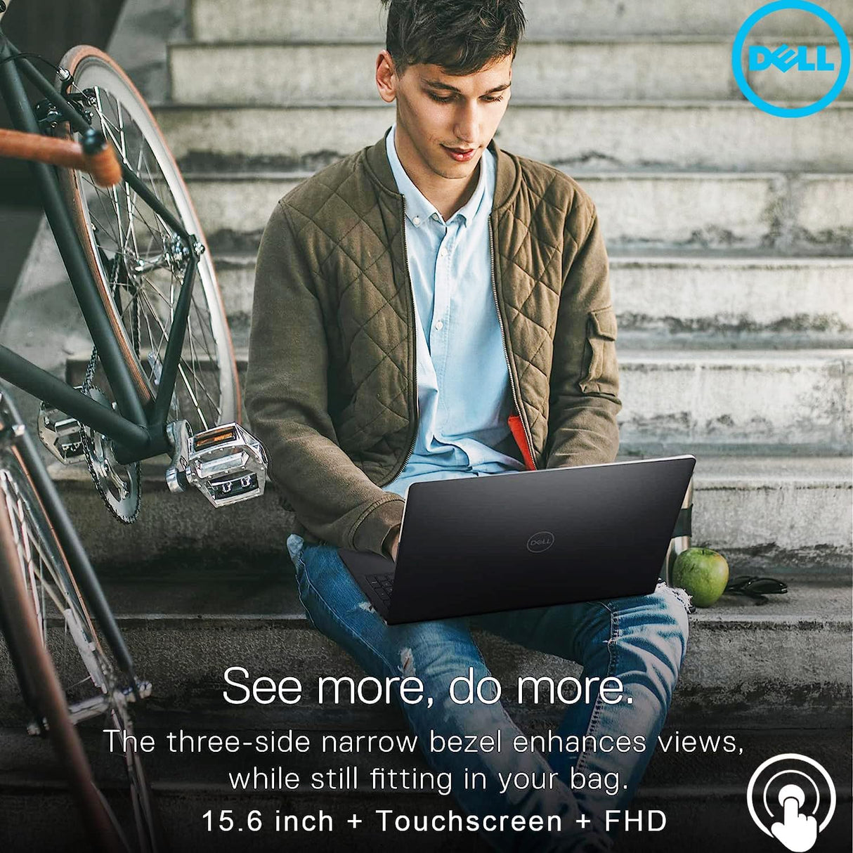 Laptop Dell Inspiron 15.6 Touch, Intel i5, 16GB, 1TB SSD