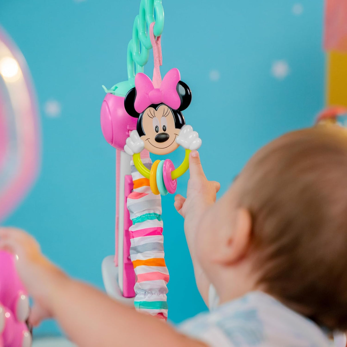 Centro de Actividades Minnie Mouse, Bright Starts, 10 Juguetes, 360°