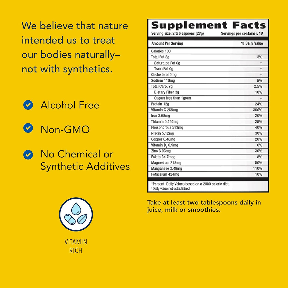 Suplemento de zinc para alimentos enteros Apoyo inmune