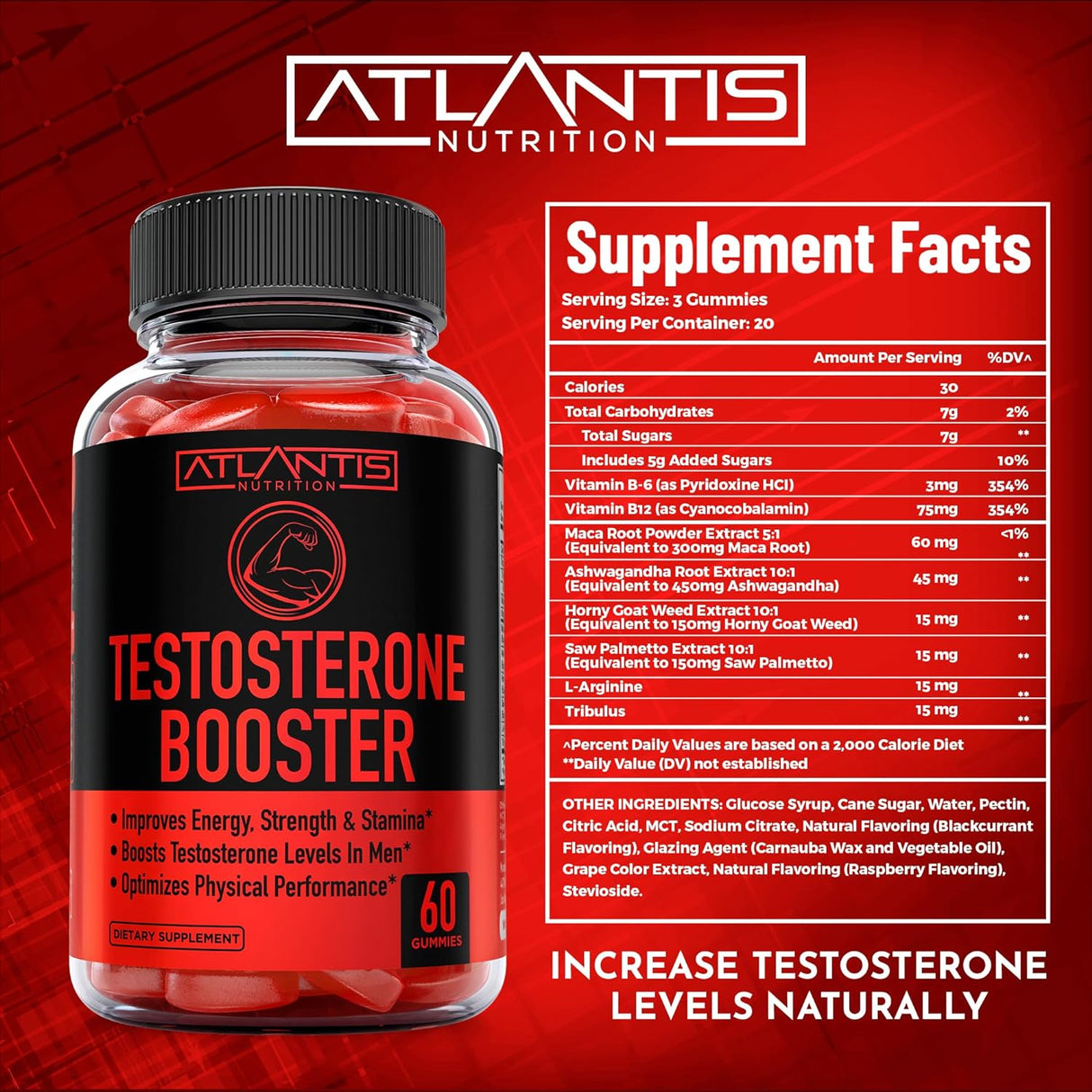 Suplementos optimiza el rendimiento físico Atlantis Nutrition