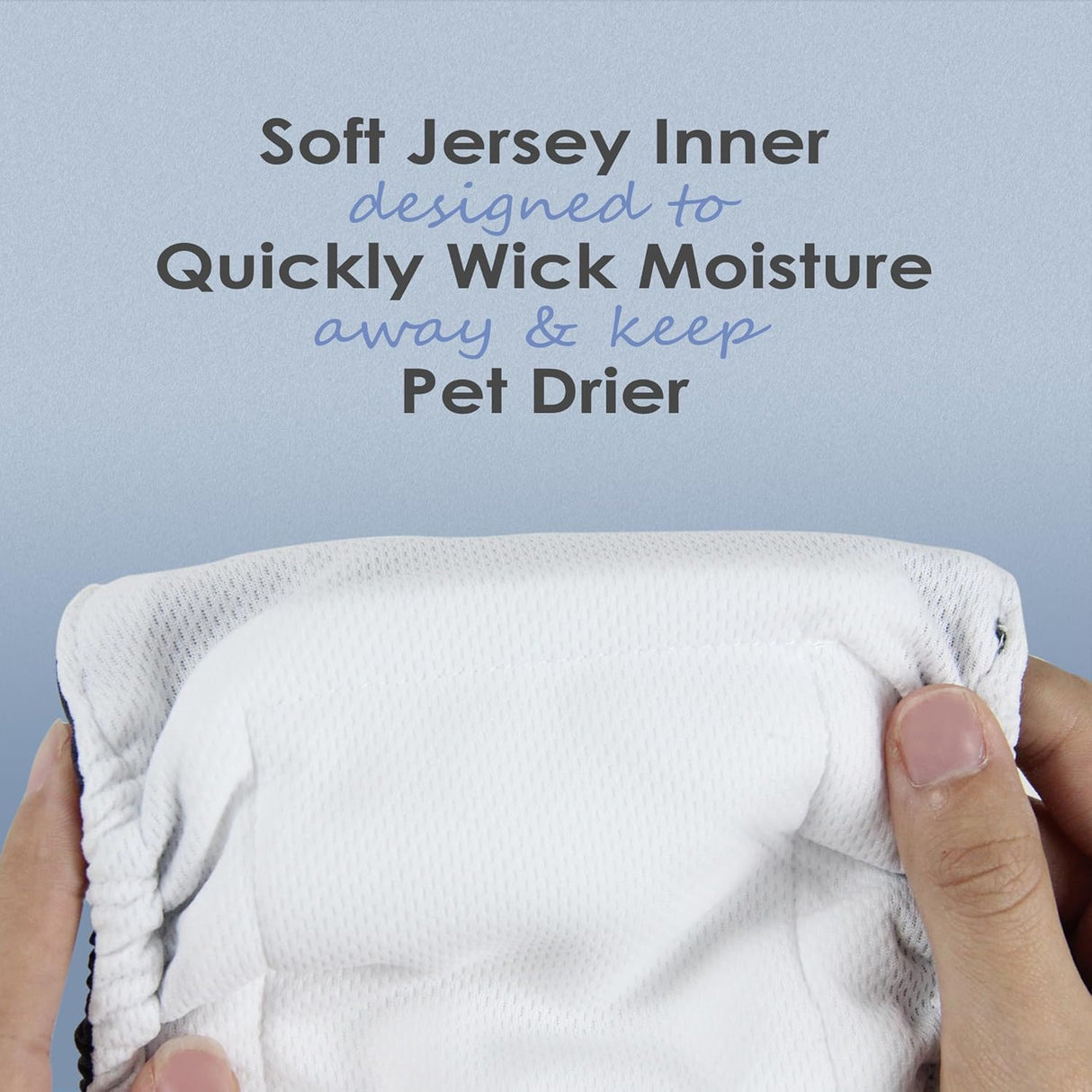 wegreeco Pañales lavables para el vientre perros machos ,(S)