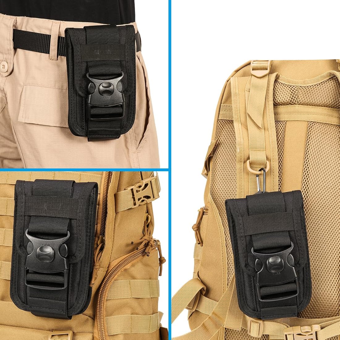 Funda para teléfono móvil con ranuras para tarjetas