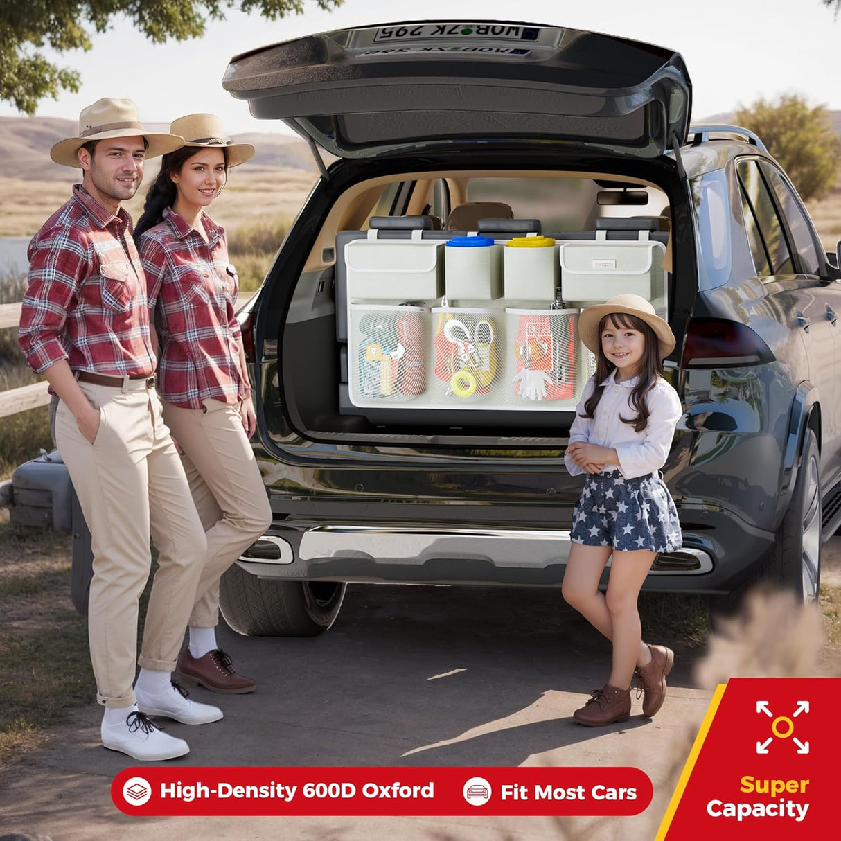 Organizador de Maletero SURDOCA, Gran Capacidad, 3ra Gen.