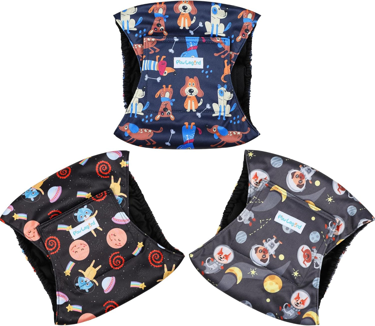 Paw Legend Pañales lavables Pañales de alta absorción para cachorros