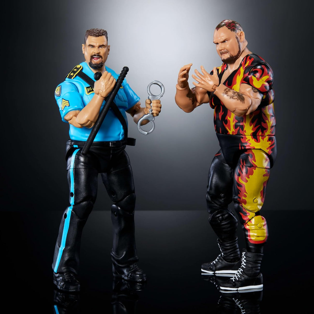 Figuras WWE Mattel Colección Coliseo 2-Pack Bam Bam Bigelow & Big Boss Man