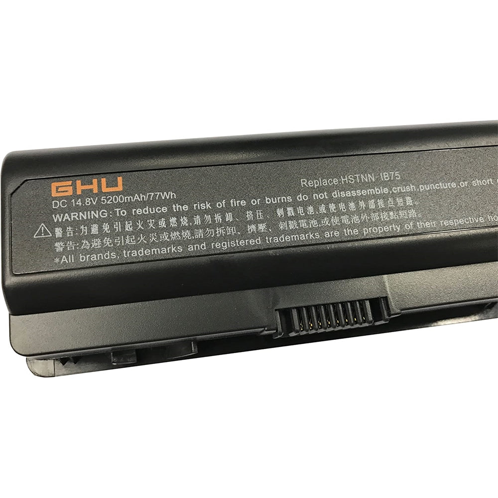 Batería de repuesto de 77 WH 480385-001 486766-001 GA08