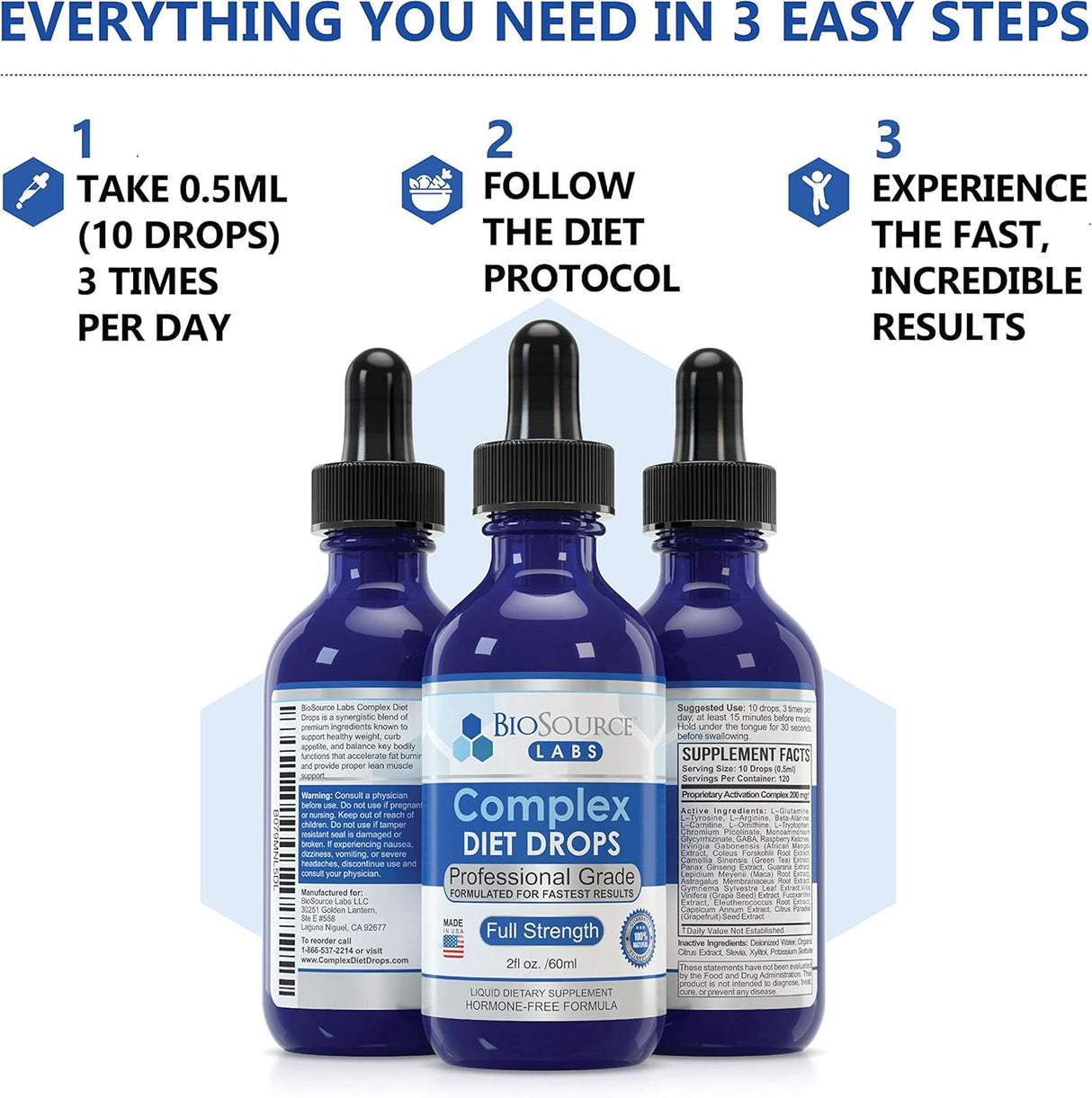 Gotas para pérdida de peso control de peso natural