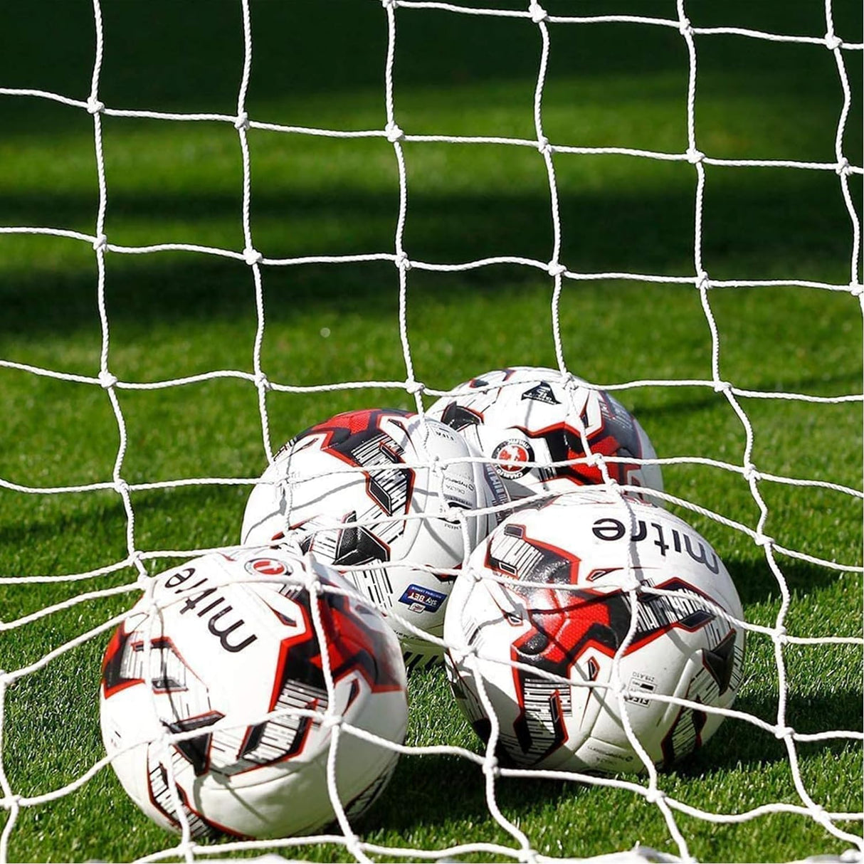 Red de portería de fútbol tamaño completo 24 x 8 pies -