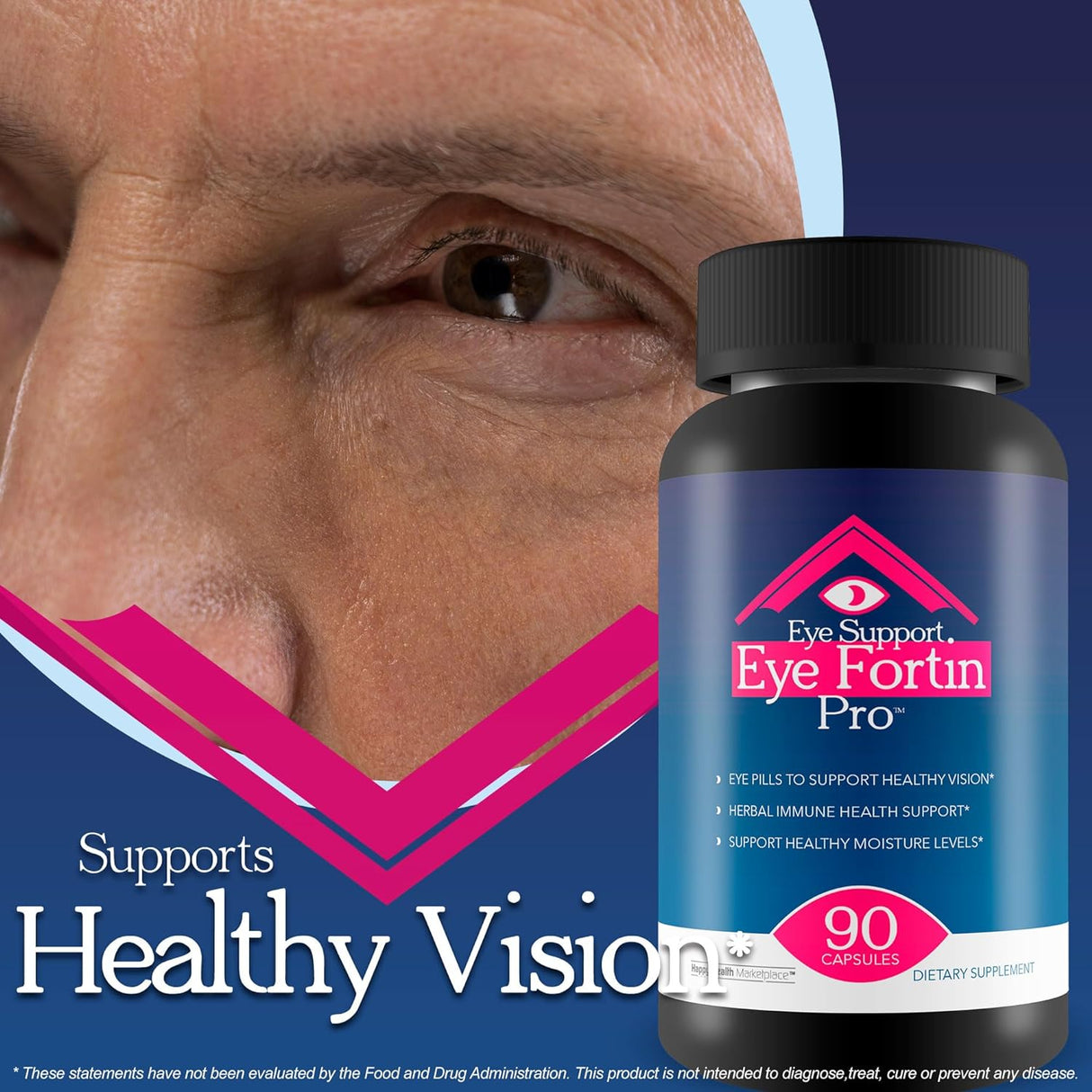 Eye Support Eye Fortin Pro Suplemento de visión saludable