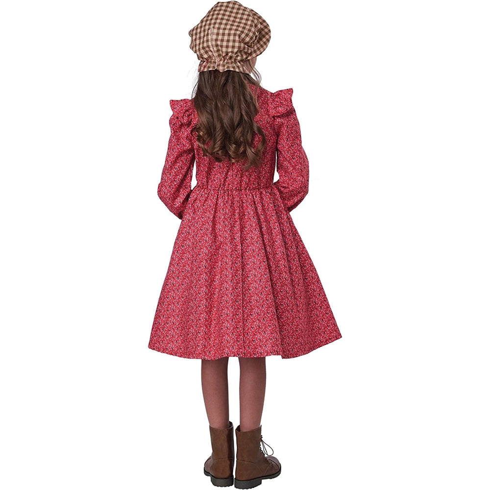 Disfraz de Settler Frontera Roja para niña talla XS