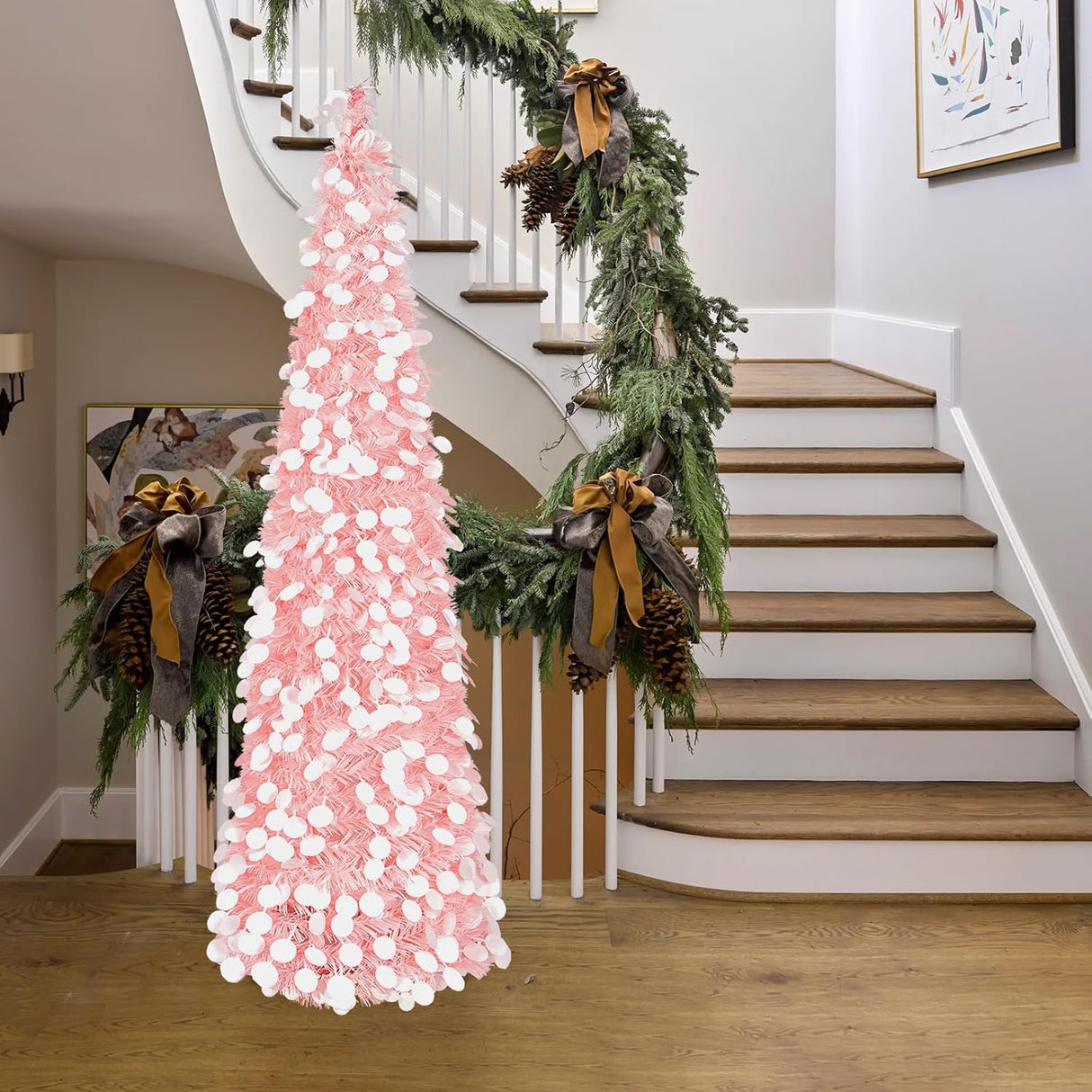 Árbol de Navidad Pop-Up MACTING con Luces y Brillo, Modelo 5ft