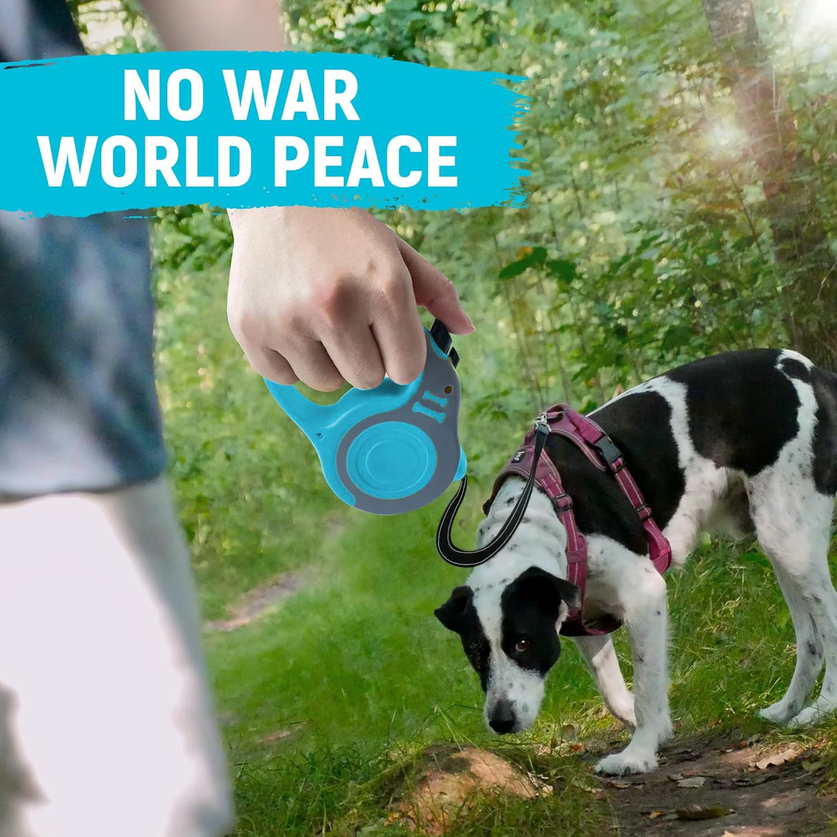 Correa Retráctil Automática para Perros con Mango Antideslizante