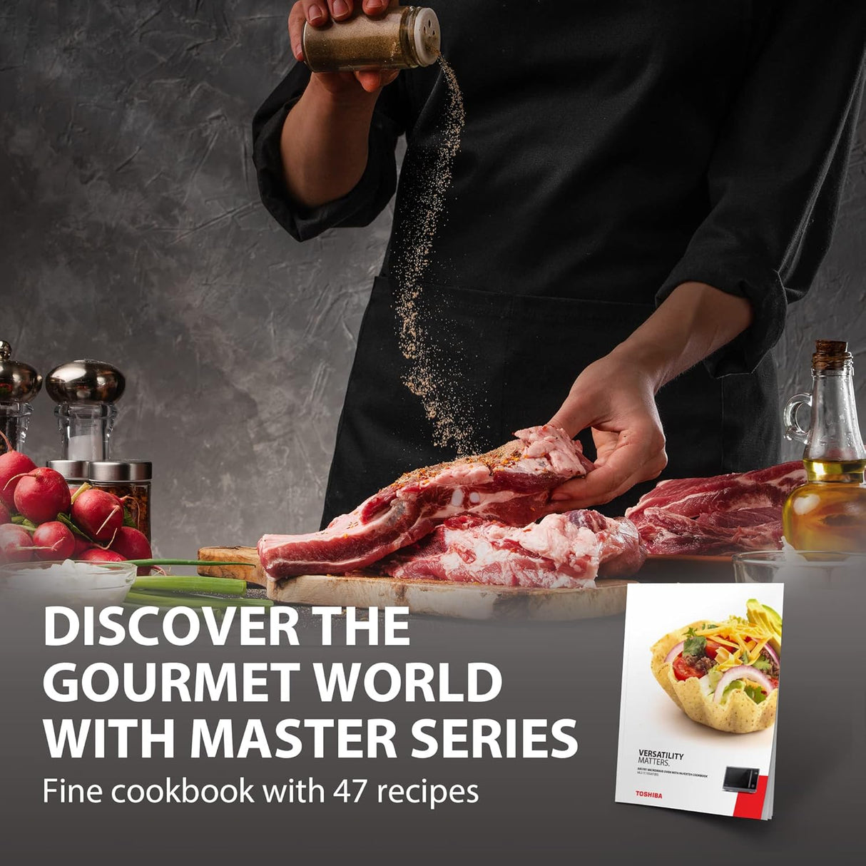 Horno Microondas TOSHIBA 1.0 cu.ft Inverter 1000W con Freír