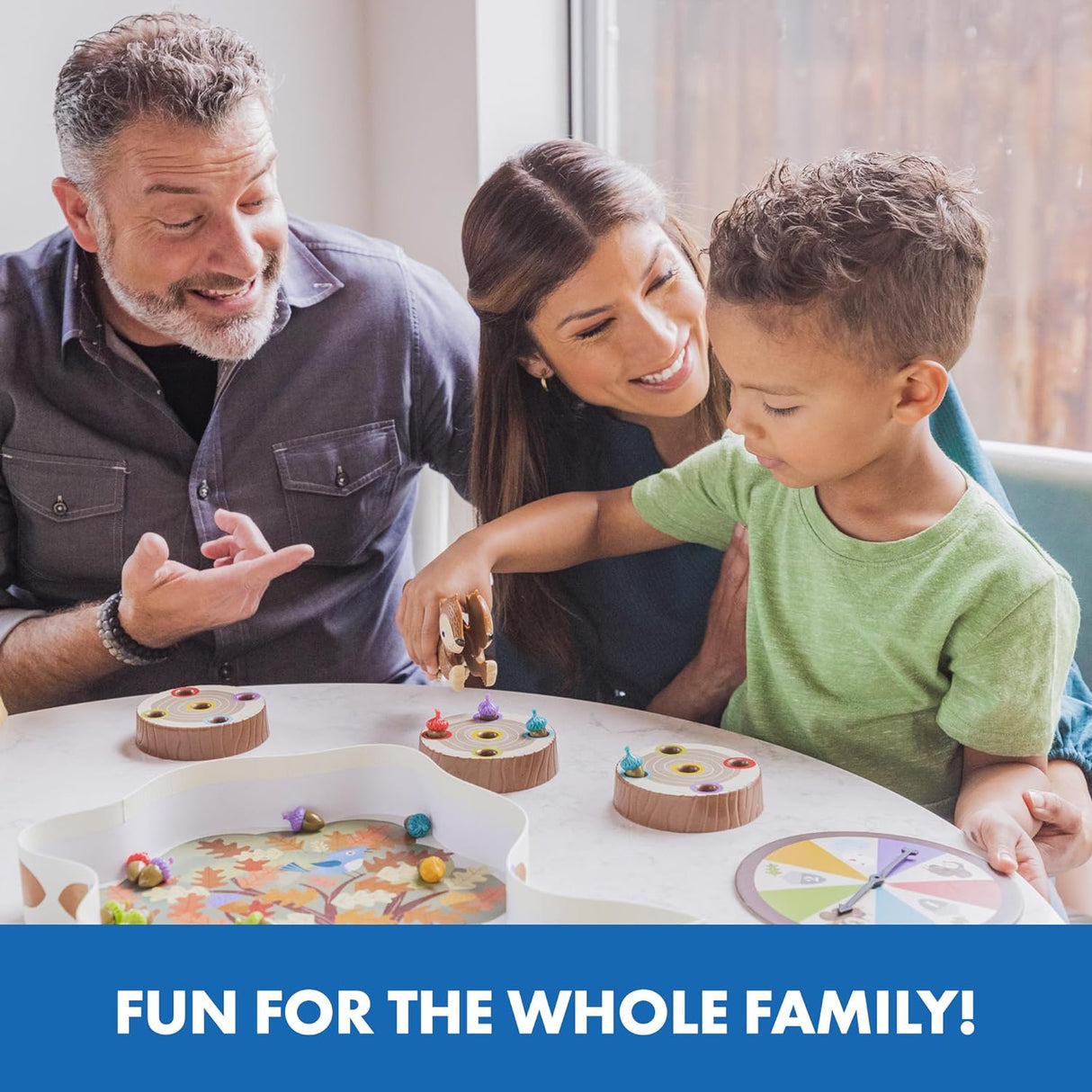 Juego de Mesa Sneaky Snacky Squirrel, educativo para niños 3+