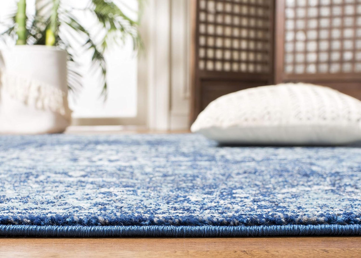Alfombra Oriental Desgastada No Pelusa para Sala y Oficina EVK256A