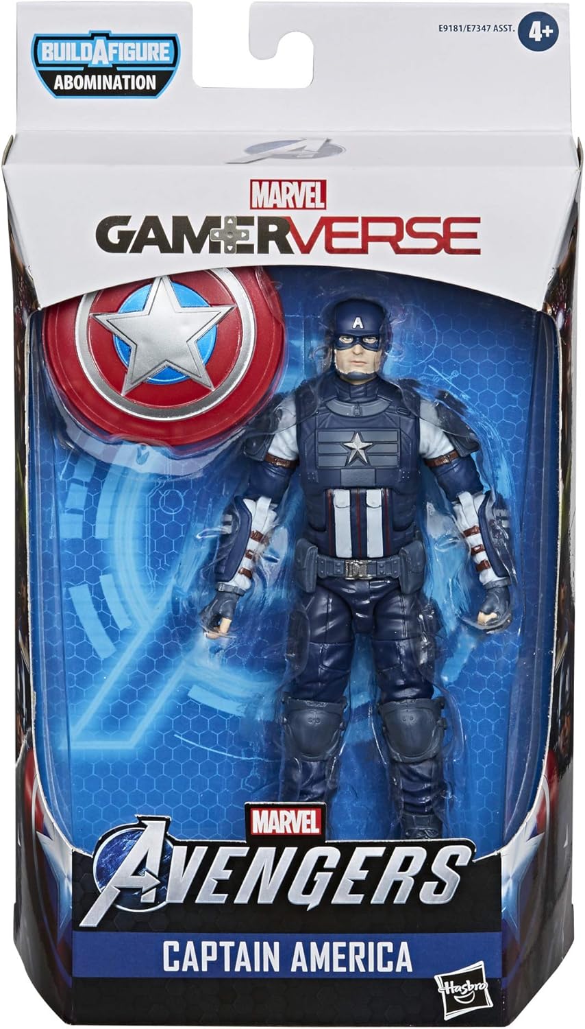 Figura de acción Coleccionable de Capitán América 6 Gamerverse