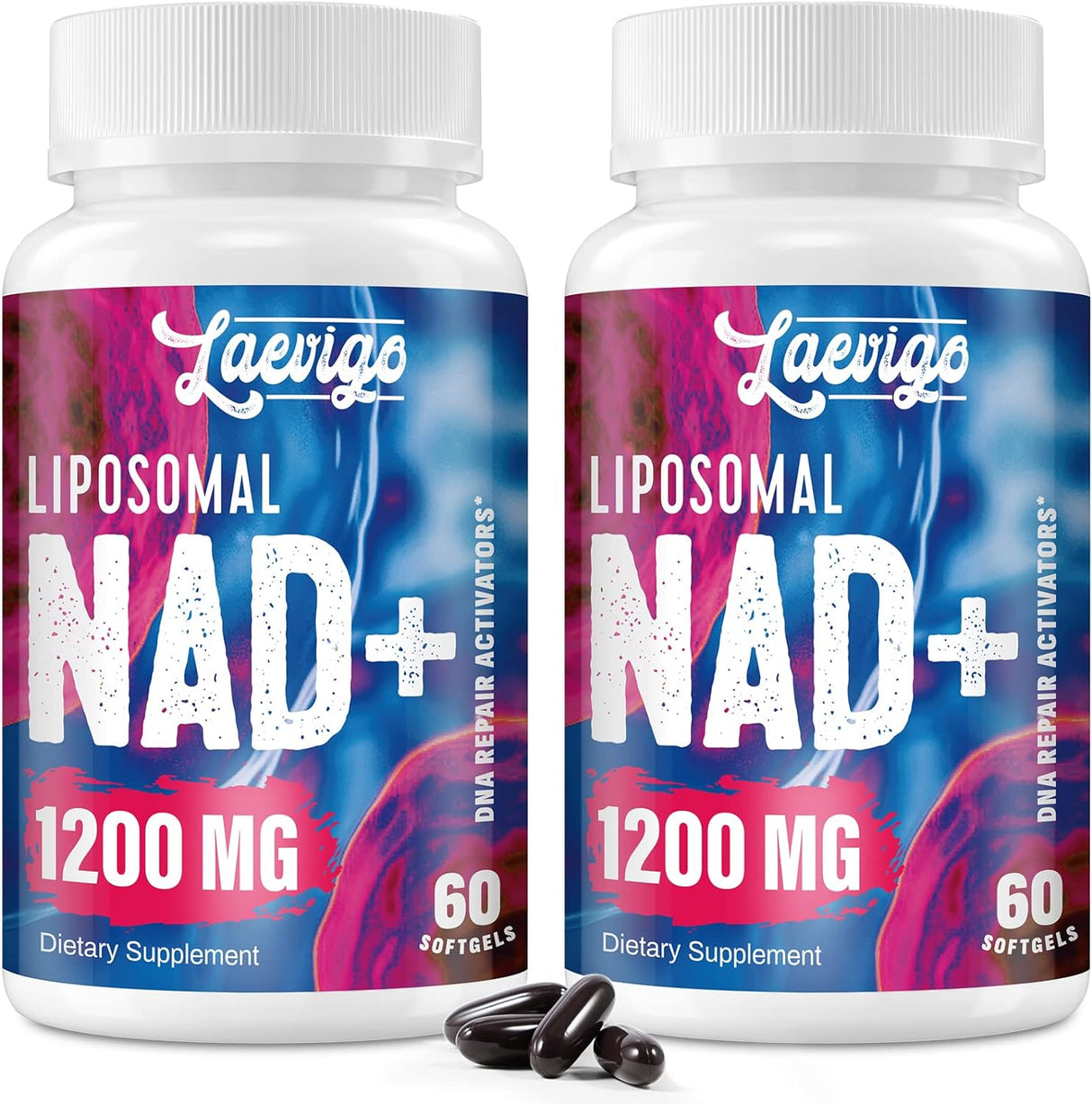Suplemento liposomal NAD+ de 1200 mg real de ultra pureza