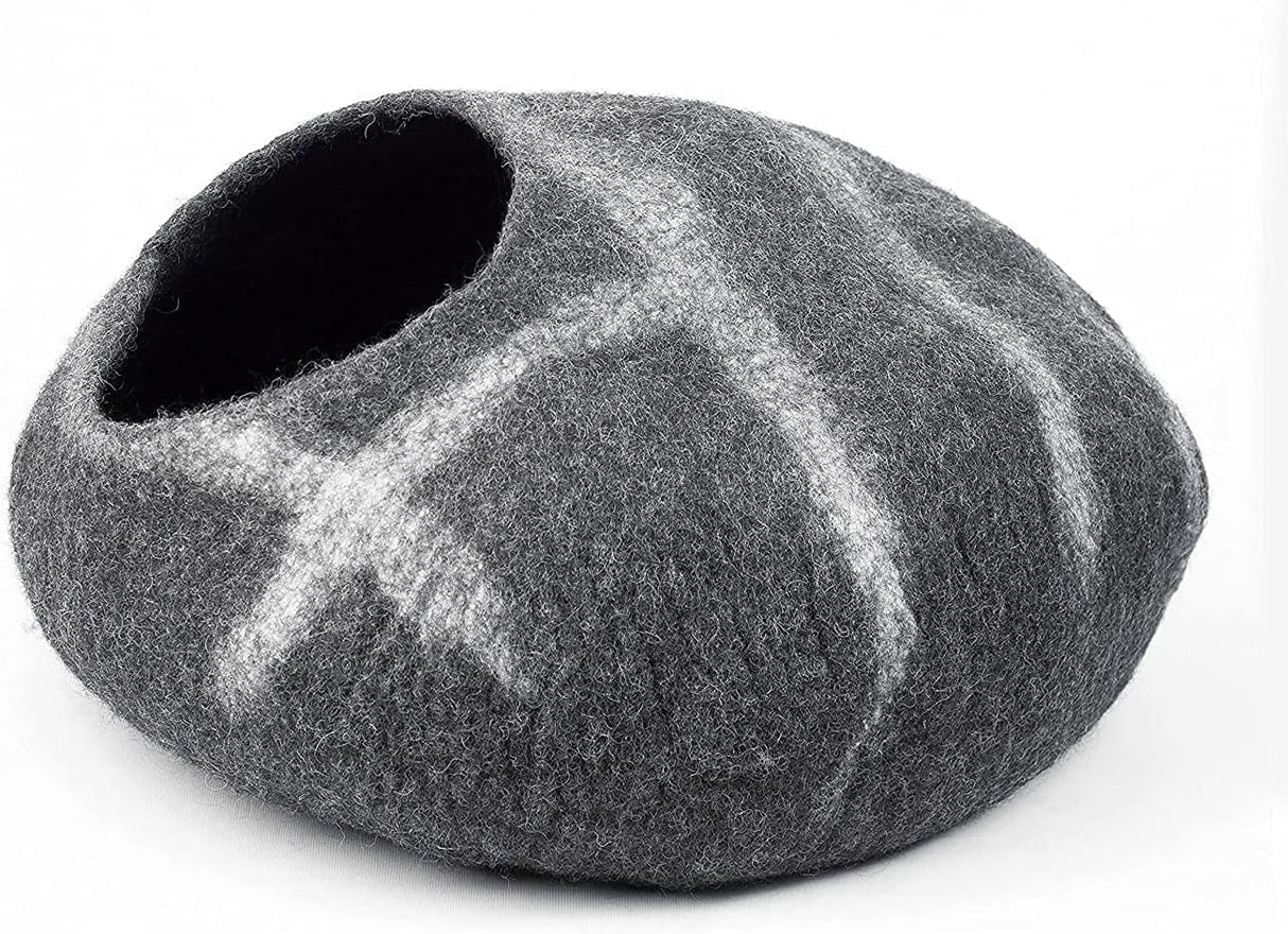 Cueva de Gato de Lana Merina Eco-Friendly - Woolygon - Plegable