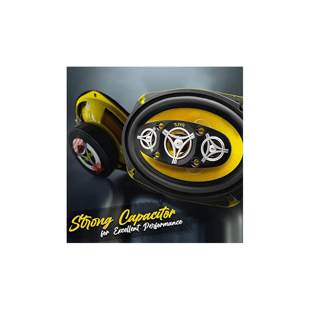 Parlantes o Altavoces Amarillo PYLE PLG69.8