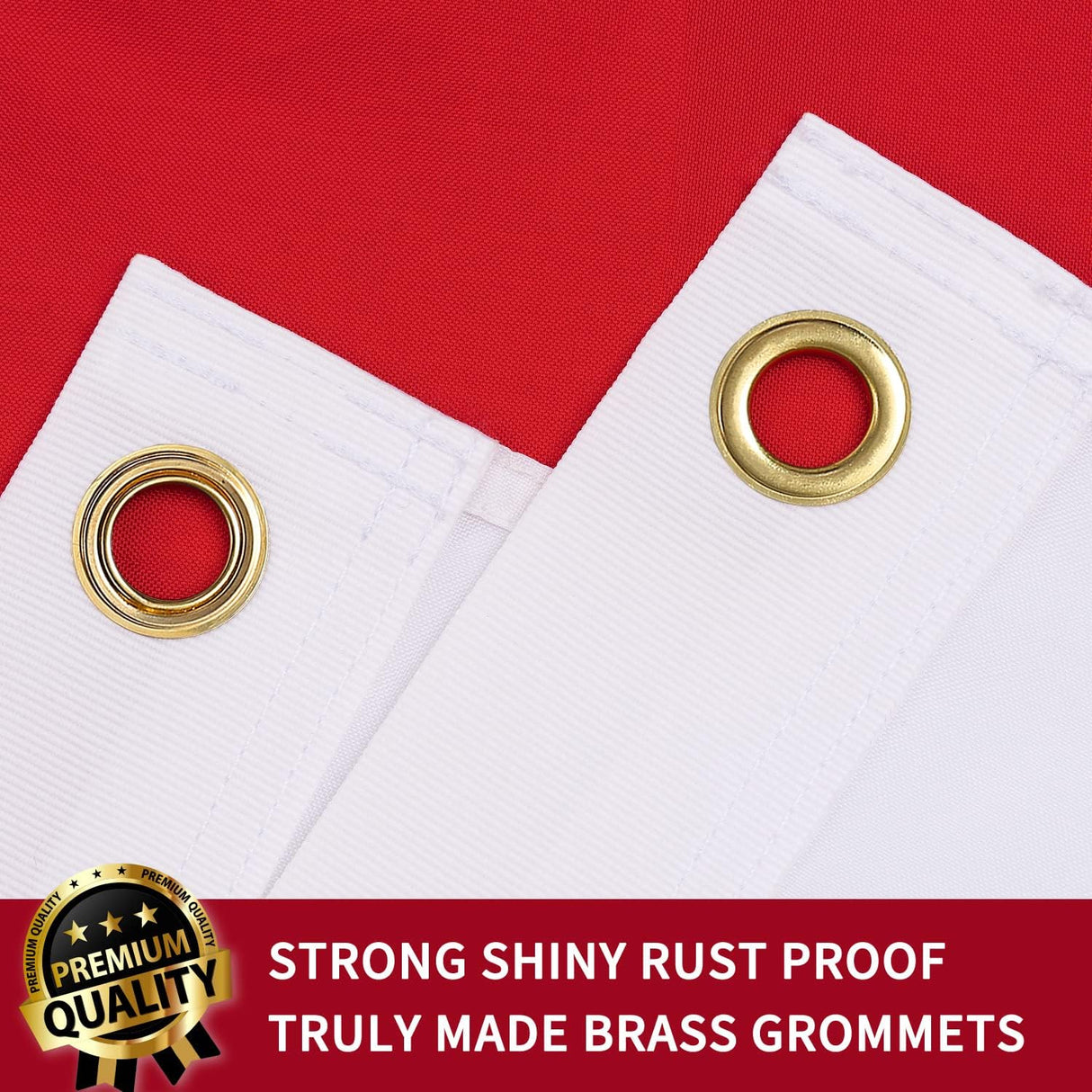 XIFAN Bandera de Inglaterra de nailon de alta calidad de 3 x 5 pulgadas, para exteriores, doble cara, resistente de nailon 210D, bandera de San Jorge, con rayas cosidas, dobladillo de 4 puntadas, ojales de latón