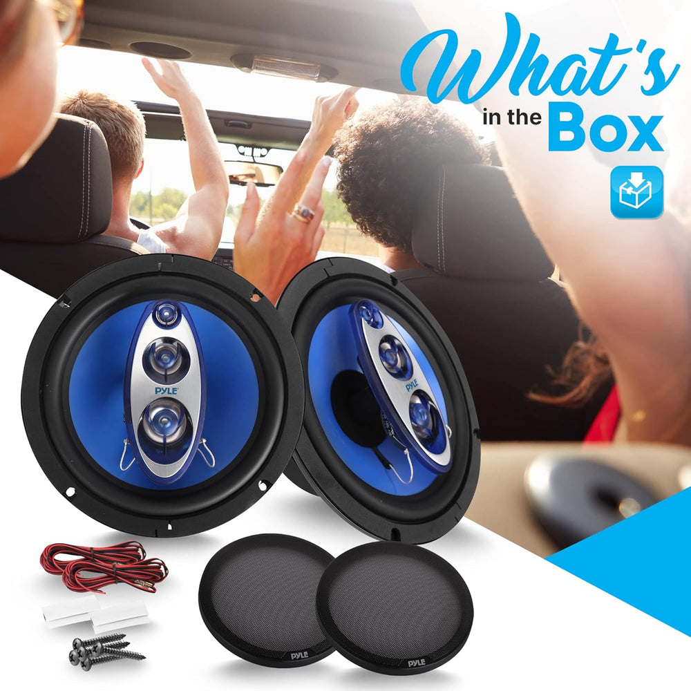 Sistema de altavoces de sonido de cuatro vías PYLE PL84BL