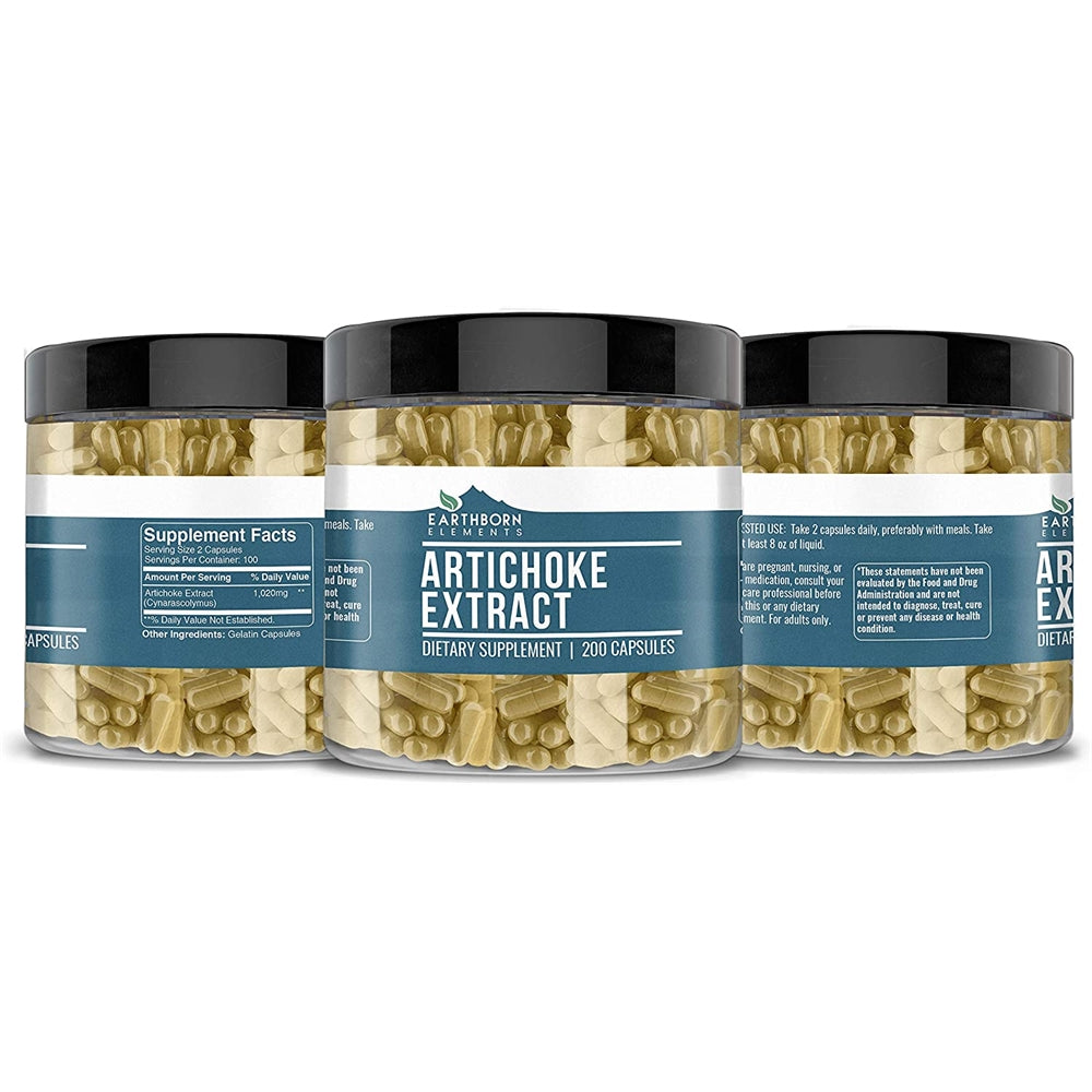 Suplementos Extracto de alcachofa puro y sin diluir 200 cáp