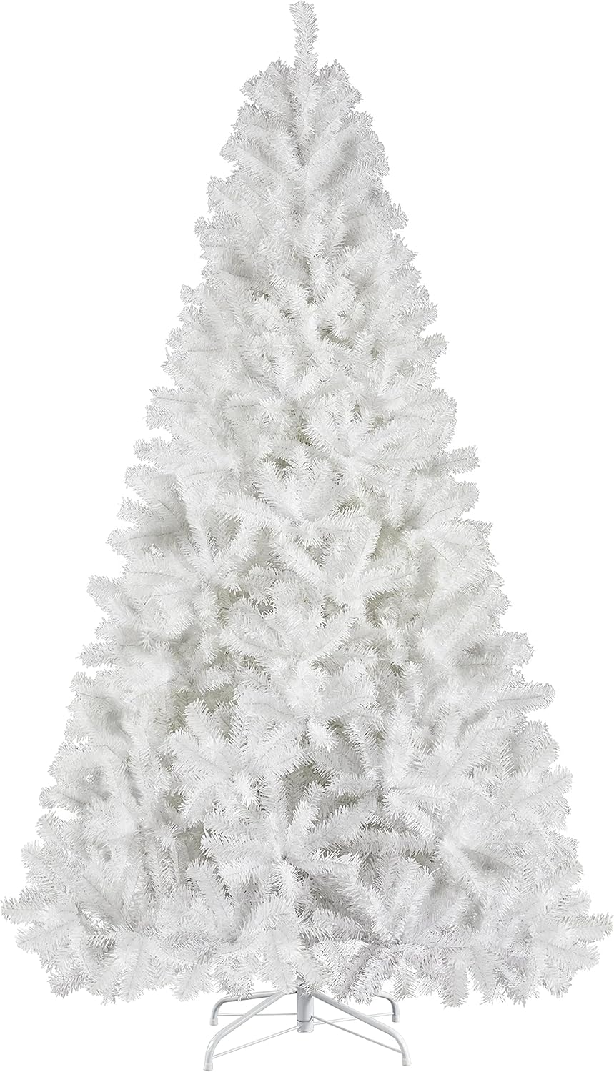 Árbol de Navidad Artificial de 7.5ft con Soporte Plegable