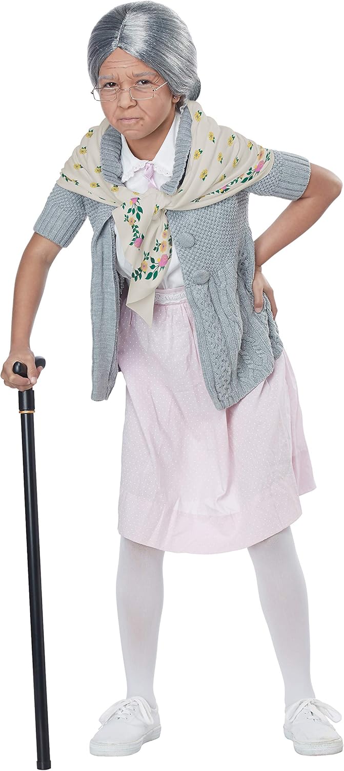 Kit de Abuela Babushka para Niños - California Costumes, Asortido