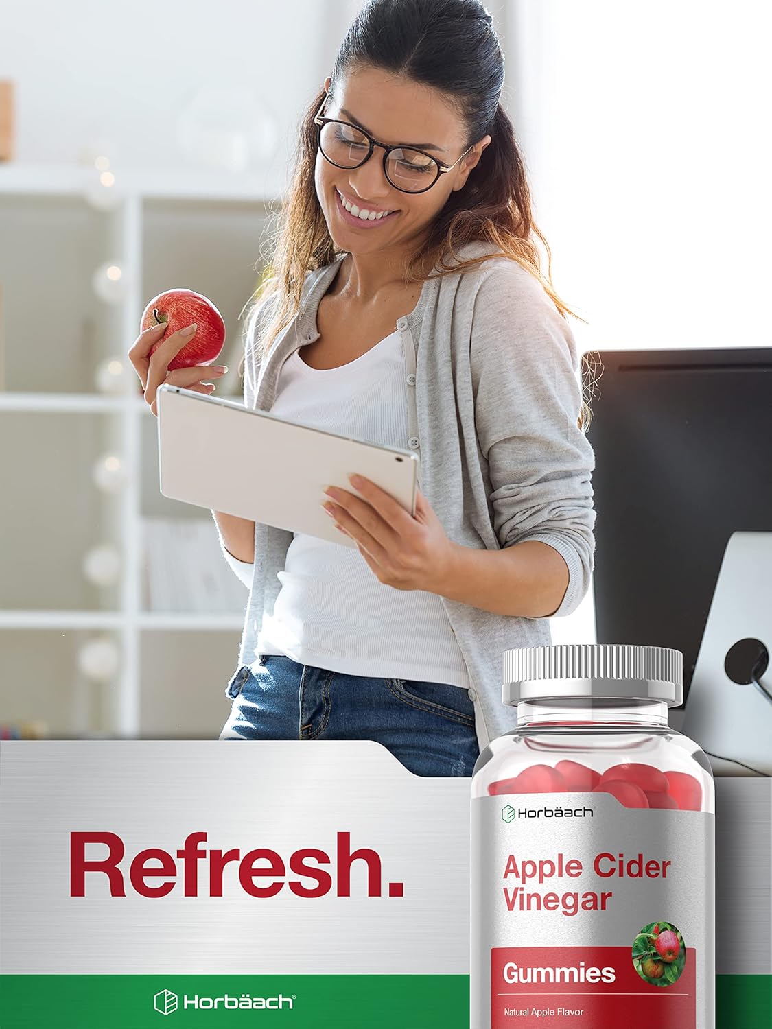 Suplementos Alimenticios veganas de vinagre de sidra