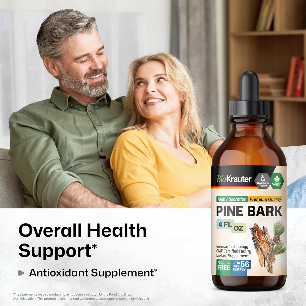 Extracto de Corteza de Pino BIO KRAUTER - Antioxidantes 400 mg