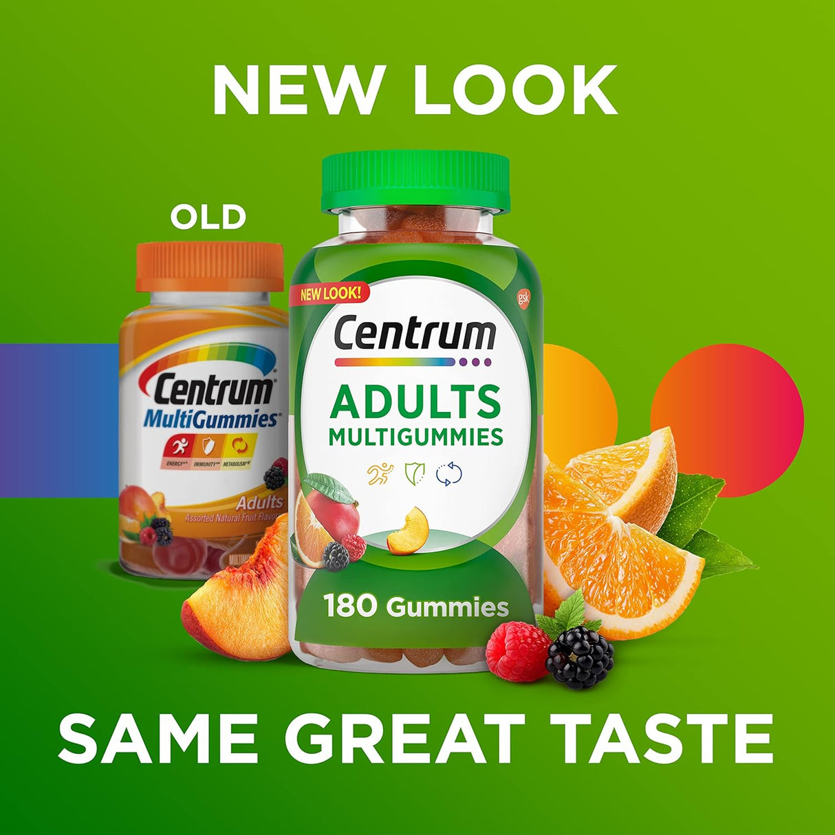 Suplemento Centrum MultiGummies Gummy con vitaminas D, B y E