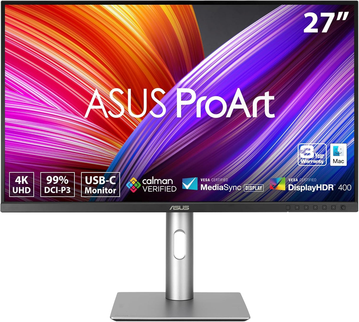 Monitor Profesional ASUS ProArt 27” 4K HDR PA279CRV
